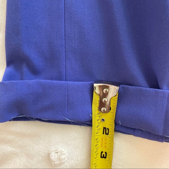 Nine West The Trouser Purple Blue Dress Pants 2 - Picture 8 of 8